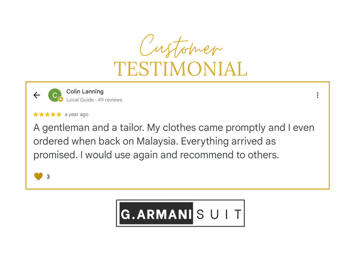 G.Armani Suit review