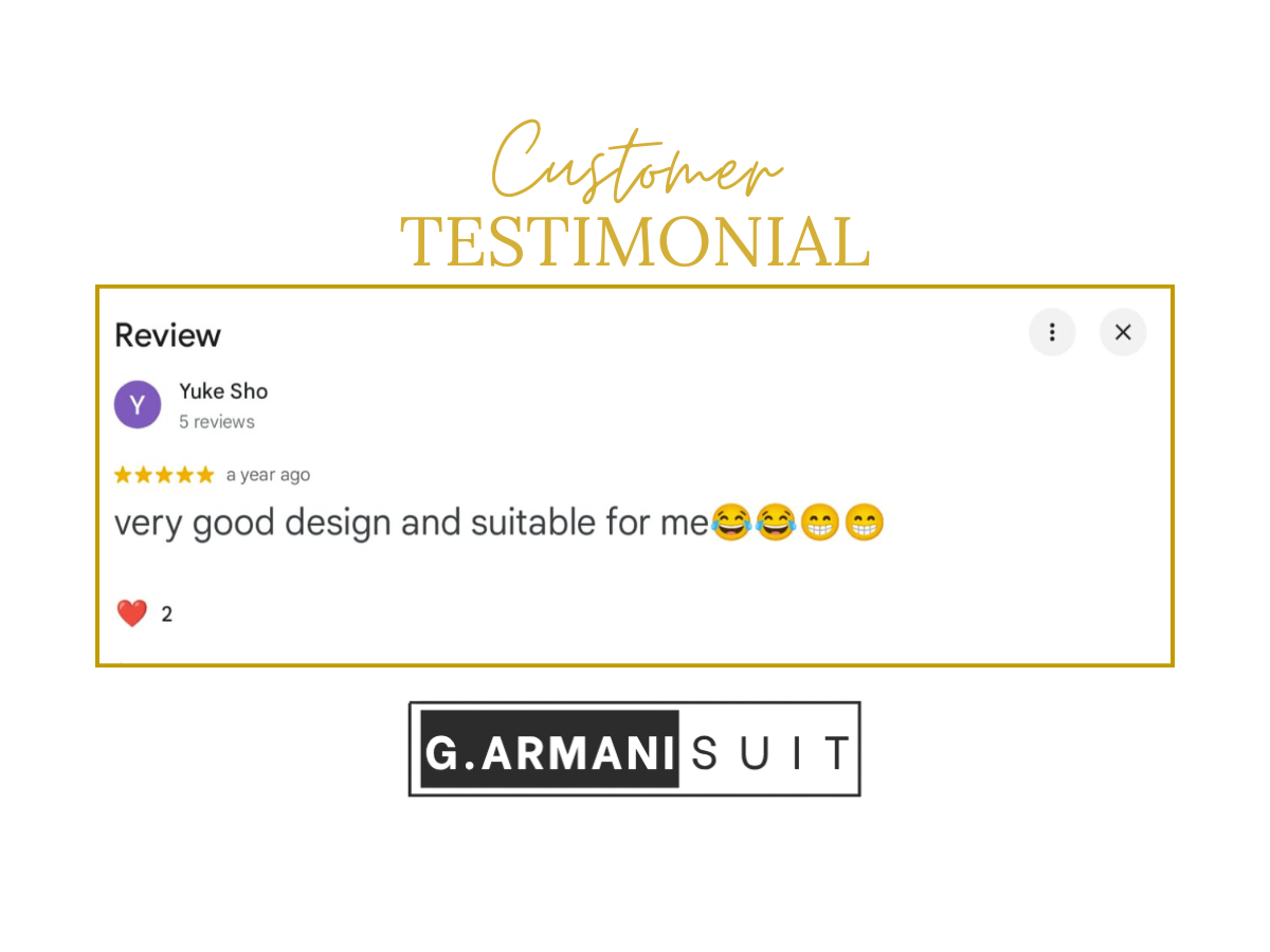 G.Armani Suit review