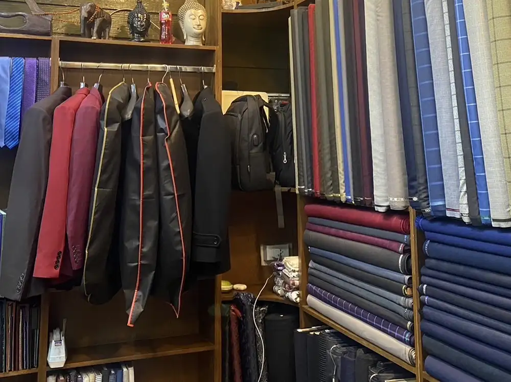 Alterations tailoring at G.Armani Suit