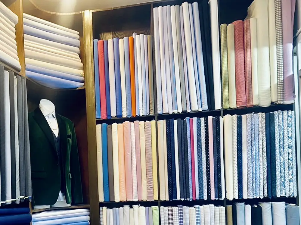 Shirts tailoring at G.Armani Suit